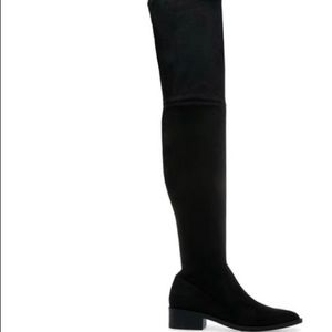 Steve Madden Thigh High Black Suede Boots